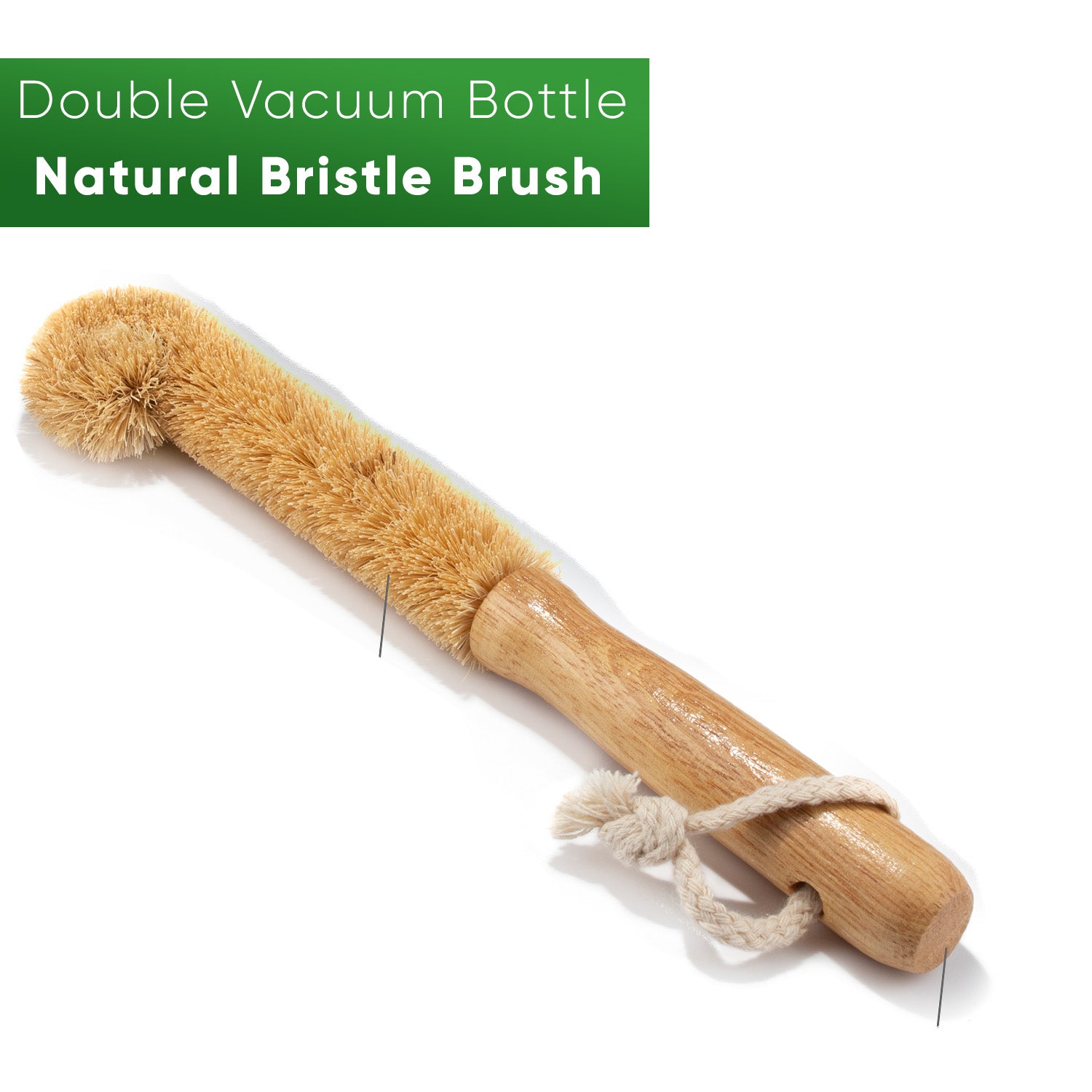 Double Vacuum Insulated Water Bottle - Brush