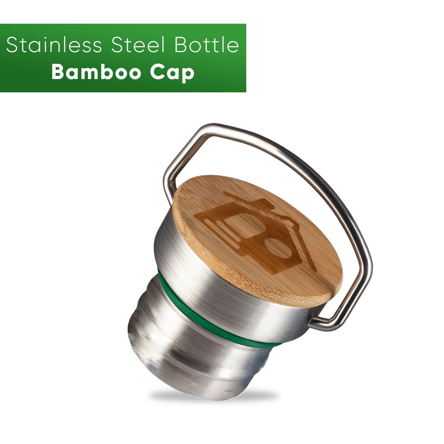 Stainless Steel Water Bottle - Cap