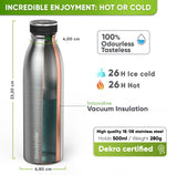 Everyday Bundle - Stainless Steel Lunch Box & Double Vacuum Insulated Water Bottle - blockhuette