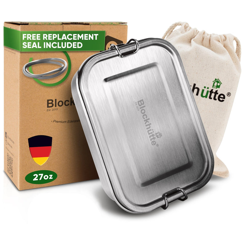 Stainless Steel Lunch Box - Blockhütte US