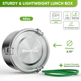 Spec sheet 40 oz salad bowl: 6.10 in wide, 3.54 in tall, 0.87 lb, 18/8 stainless steel, dishwasher safe, spare seal