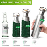 Premium Insulated Stainless Steel Water Bottle with Silicon Coating
