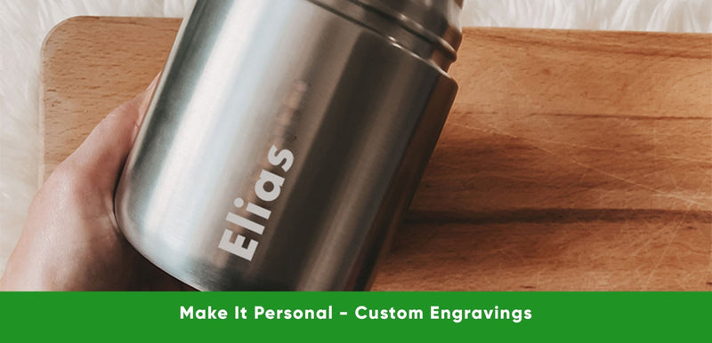Looking for the Perfect Gift? Add a Custom Engraving on Our Blockhuette Stainless Steel Products - Blockhütte US