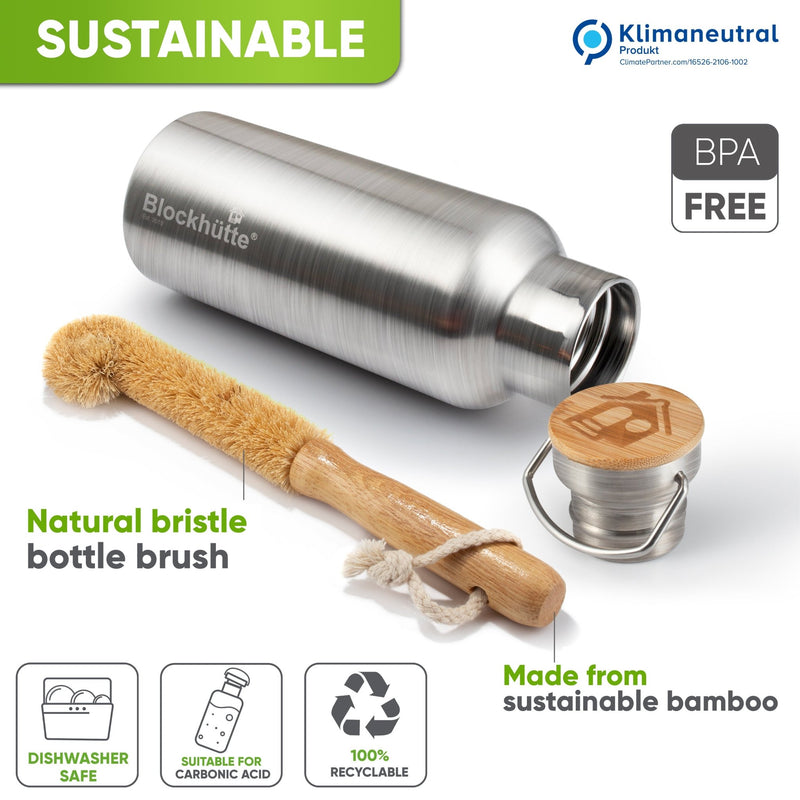 Adventure Bundle - Stainless Steel Lunch Box & Water Bottle - blockhuette