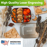 Custom Engraving for the Stainless Steel Lunch Box - Blockhütte US