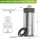 Stainless Steel insulated Travel Mug for Coffee & Tea - Blockhütte US