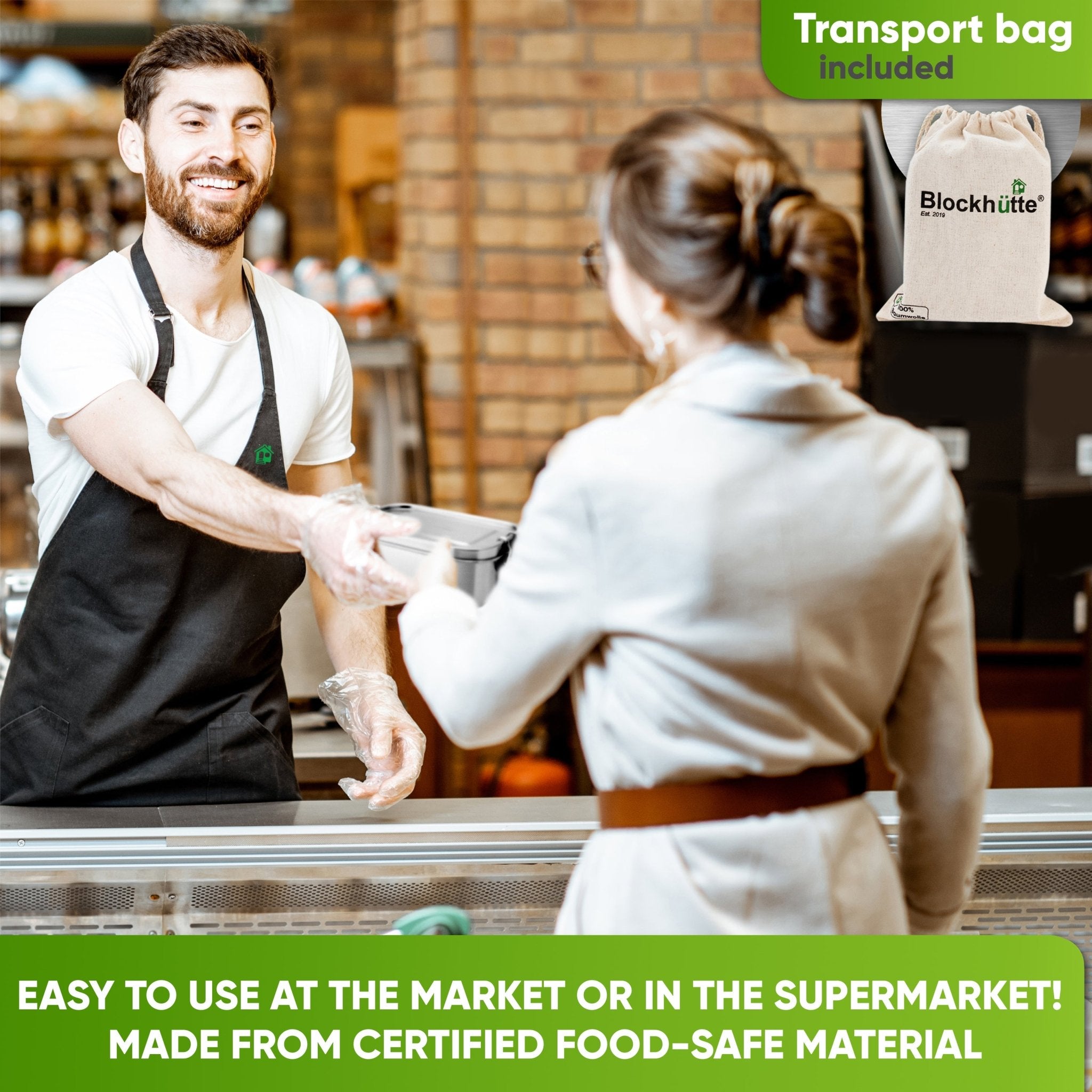 Stainless Steel Lunch Box - blockhuette