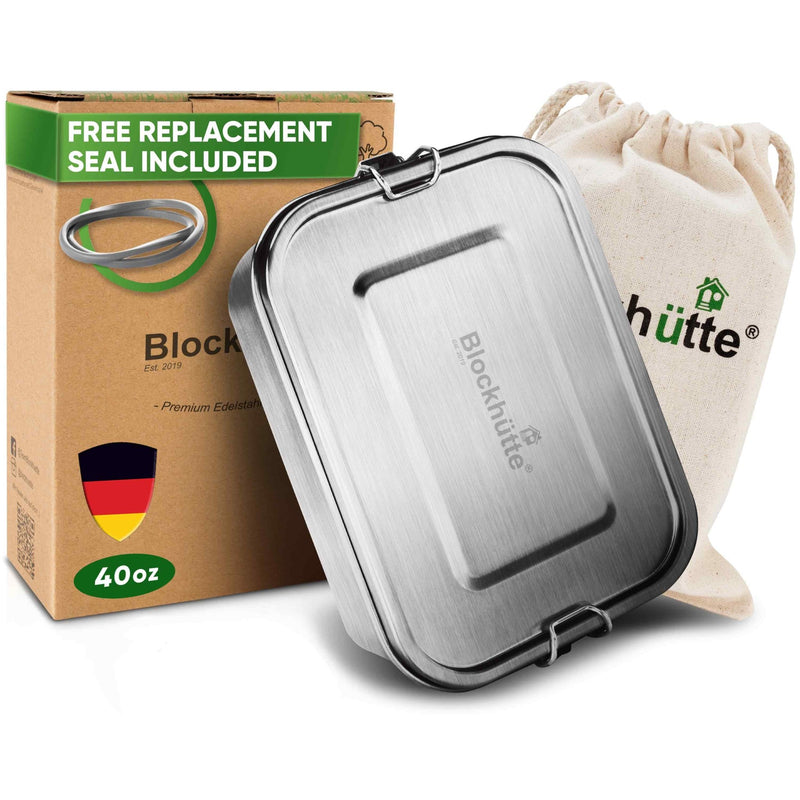 Stainless Steel Lunch Box - Blockhütte US