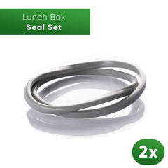 Stainless Steel Lunch Box - Seal Set - blockhuette